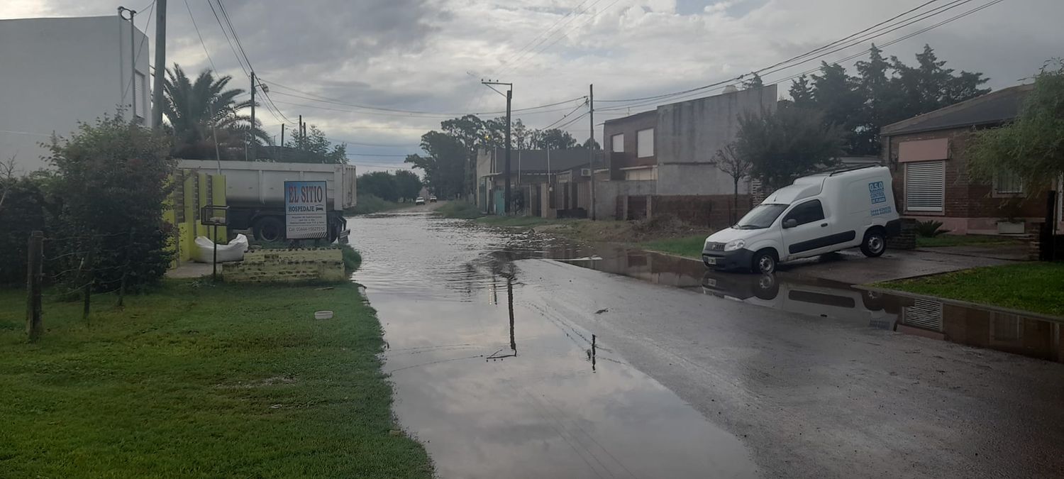 Registro de lluvia caída de Gualeguay 120 mm