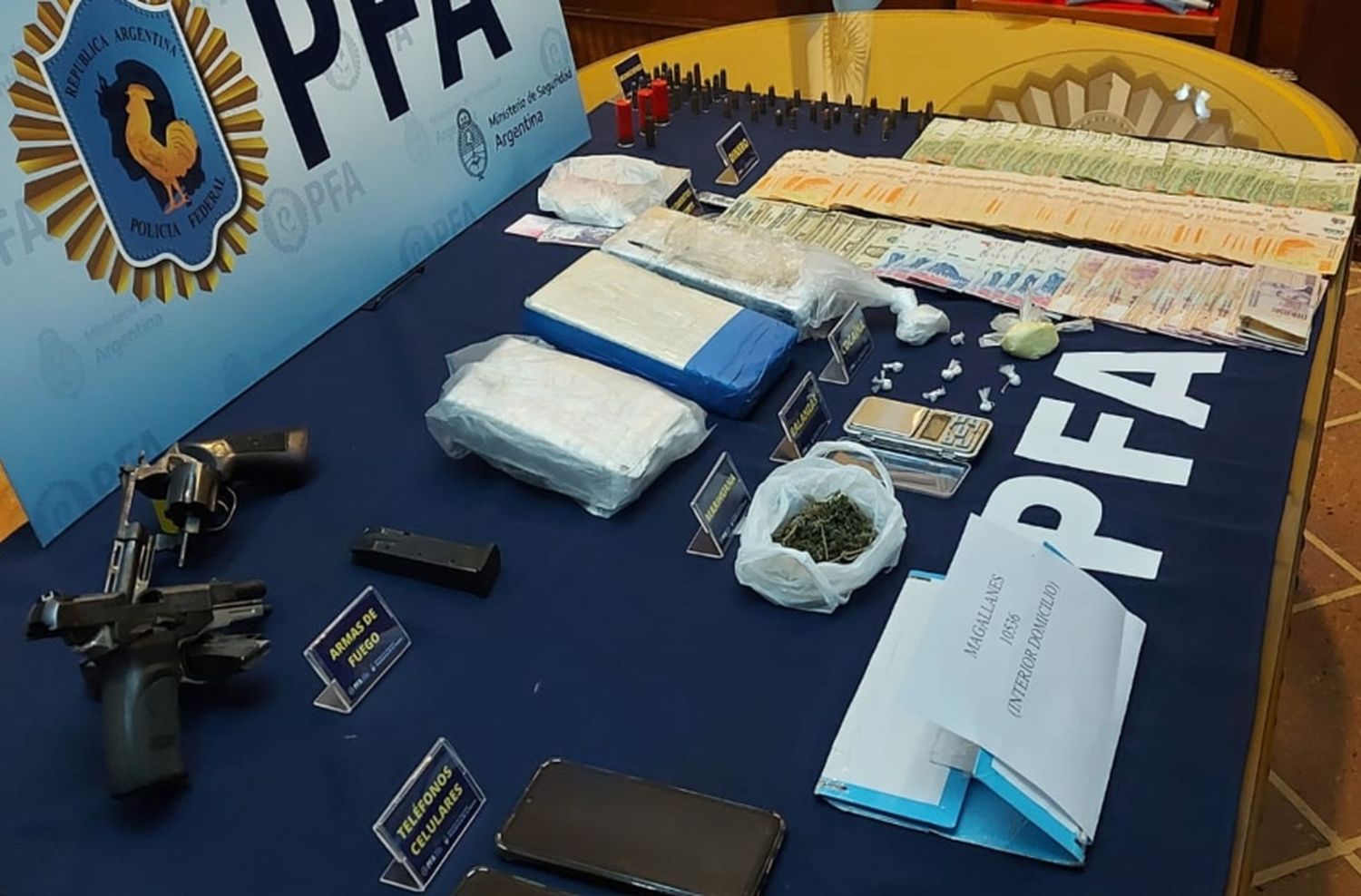 Golpe al narcotráfico: desarticularon distintos búnkers de droga distribuidos en Mar del Plata