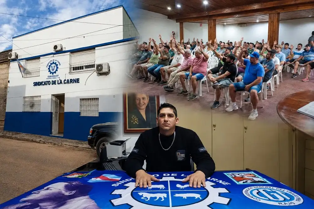Este viernes habrá elecciones en el Sindicato de la Carne: Luis Lazo encabeza la Lista Azul y Blanca
