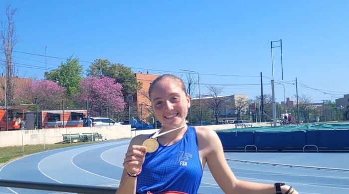 Leonela López logró medalla dorada en el Nacional U18 (septiembre 2024)