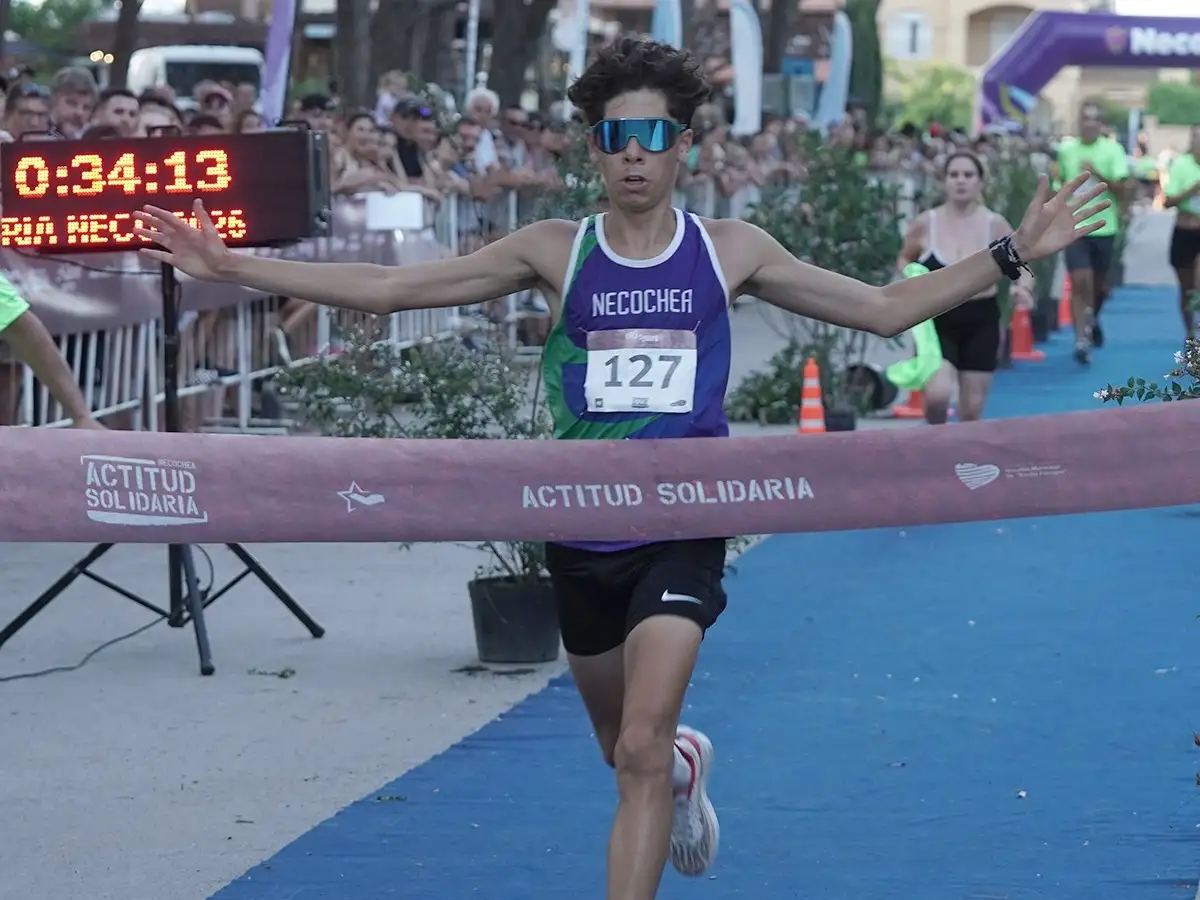 Ganador de Actitud Solidaria. Tiago Rojas se impuso en los 10K