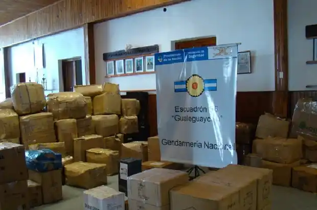 Volvieron a secuestrar un contrabando de varios millones de pesos