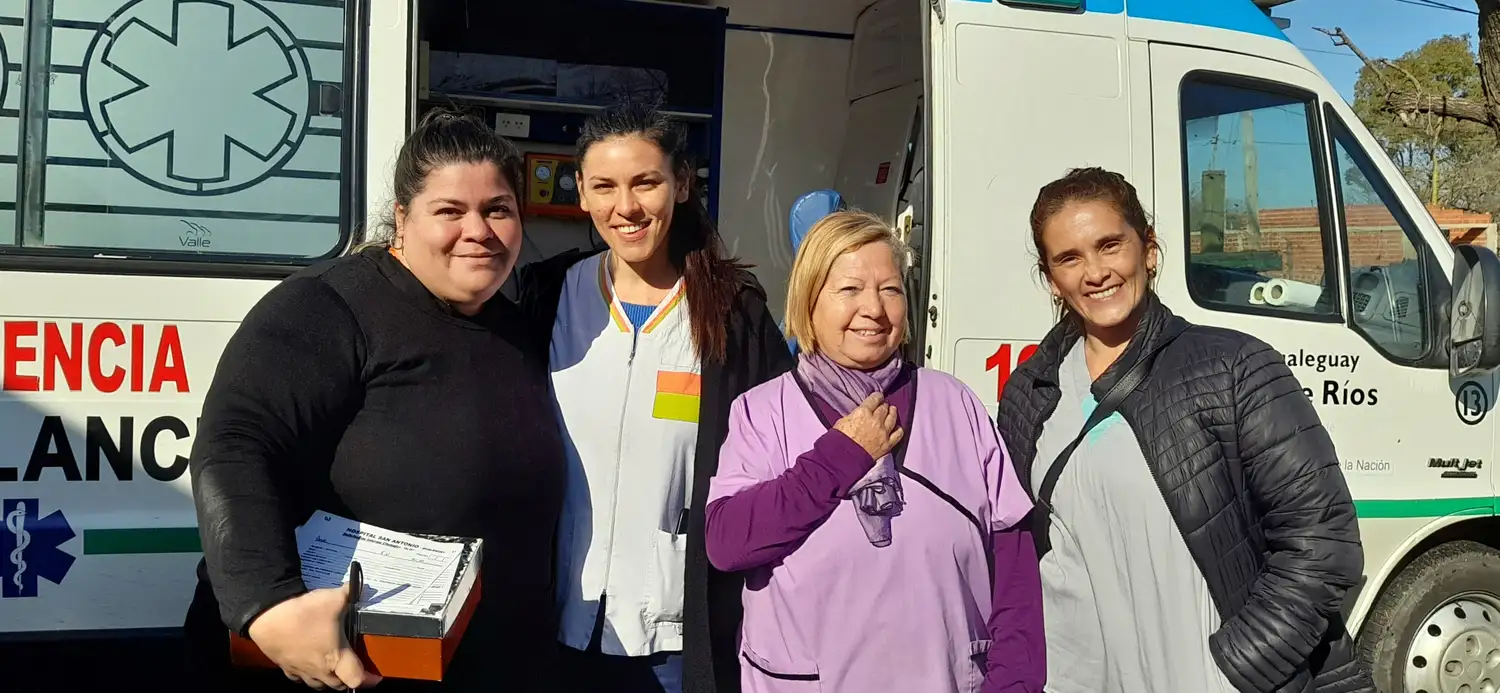 Integrantes del Consultorio de Ginecología del Hospital “San Antonio”.