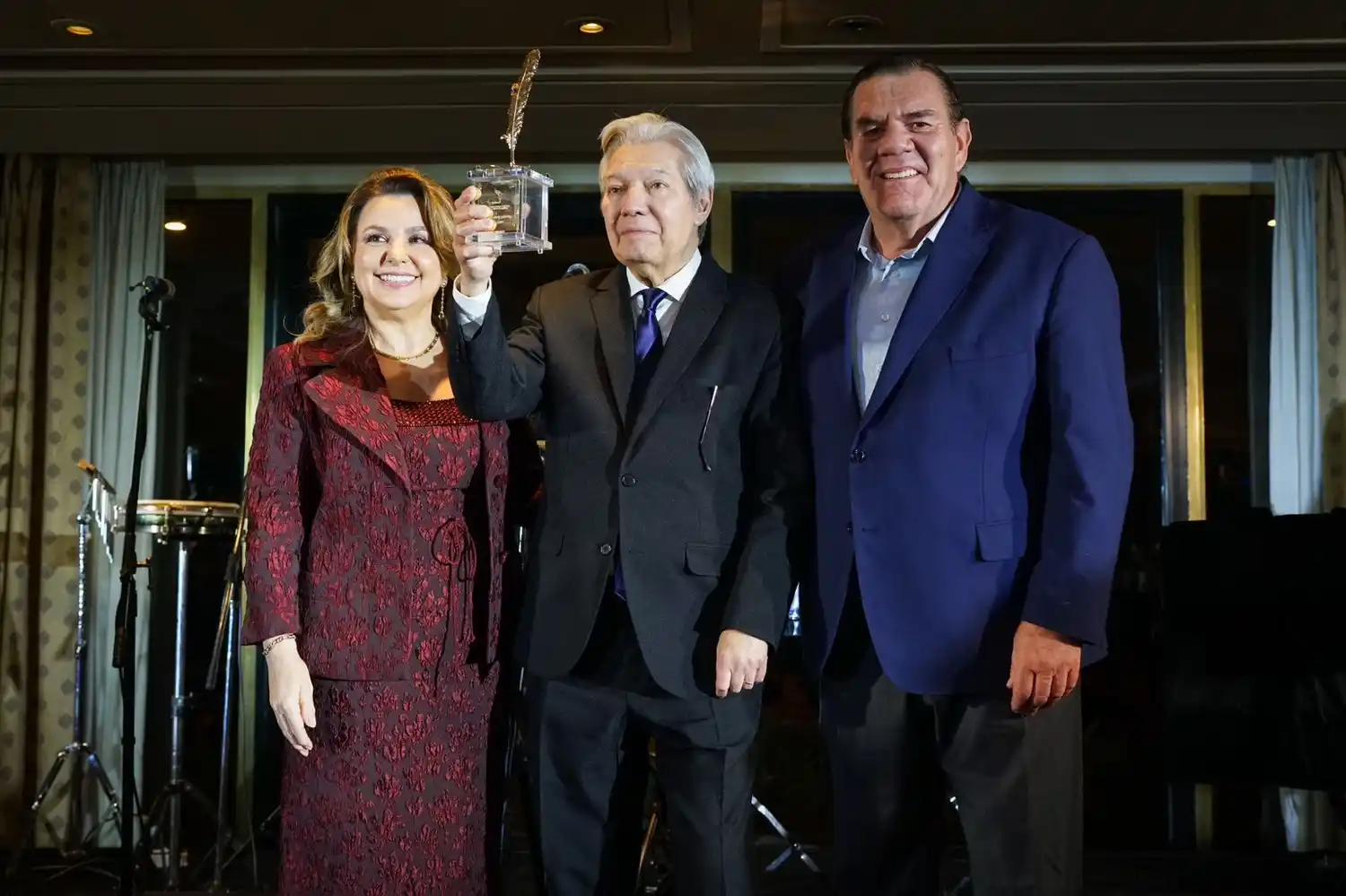 Celebraron el día del periodista en el hotel “Costa Galana” y reconocieron a Ricardo Pérez Bastida
