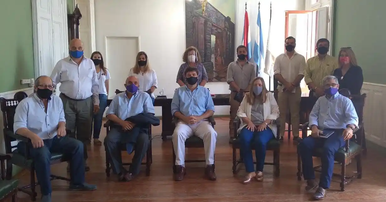 Concejales de Juntos por el Cambio se reunieron con senadores