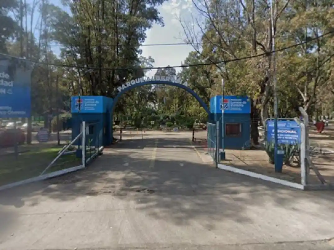 El trágico hecho ocurrió en el predio de Villa Albertina. (Foto: captura TN).