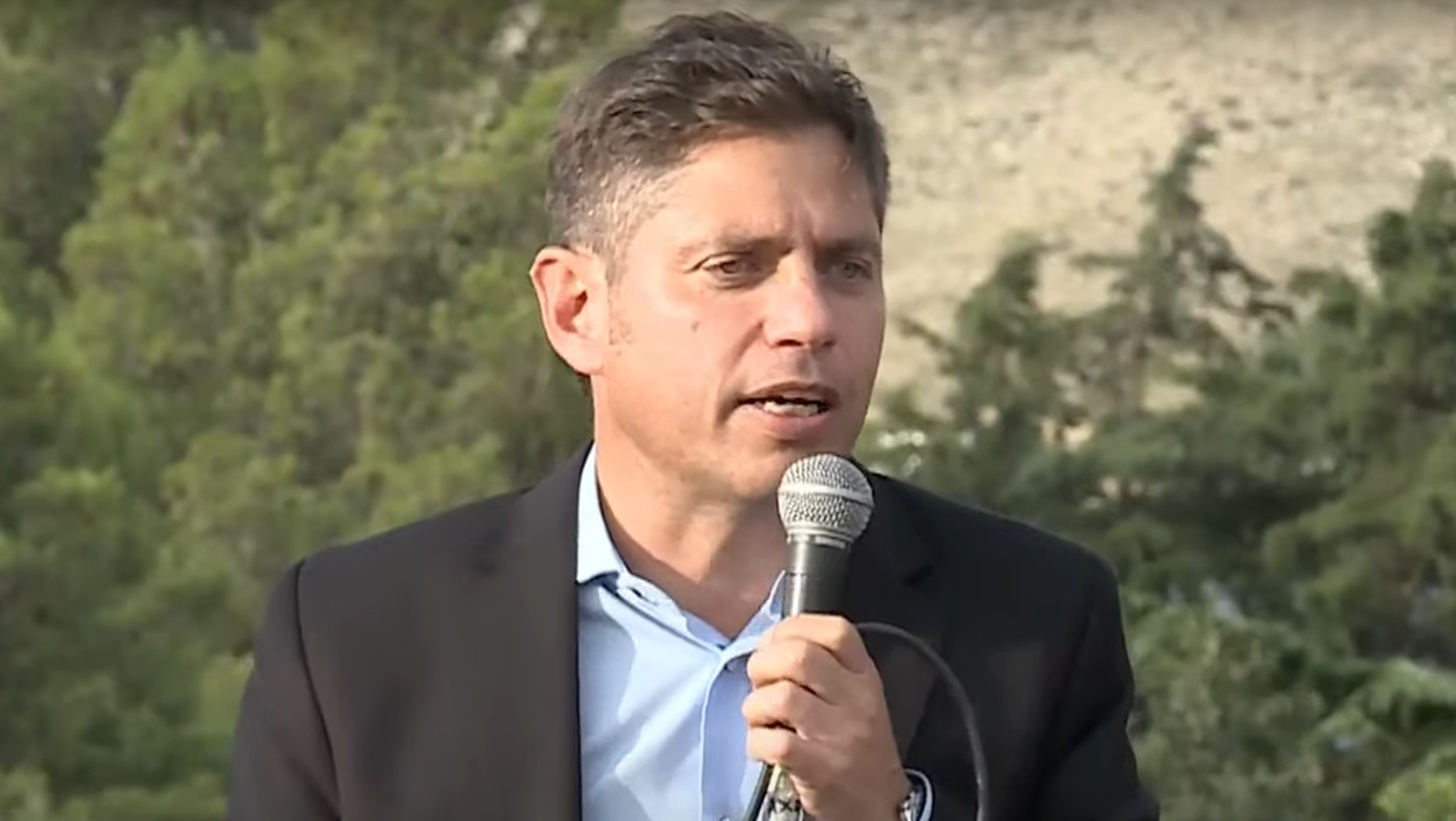 Kicillof visita Sierra de la Ventana