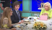 Con Javier Milei y Fátima Flórez como invitados, Mirtha Legrand vuelve a eltrece