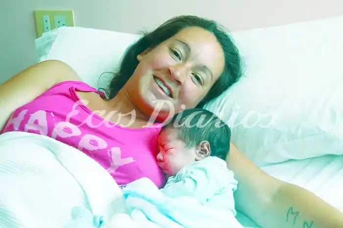 Emanuel Alex Rojas Escobar fue el primer bebé del 2020