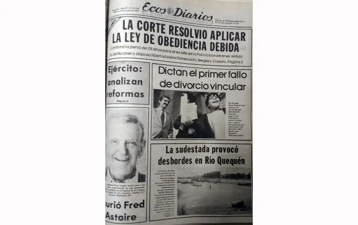 Martes 23 de junio de 1987