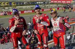 Bagnaia, ganador en la despedida de Valentino