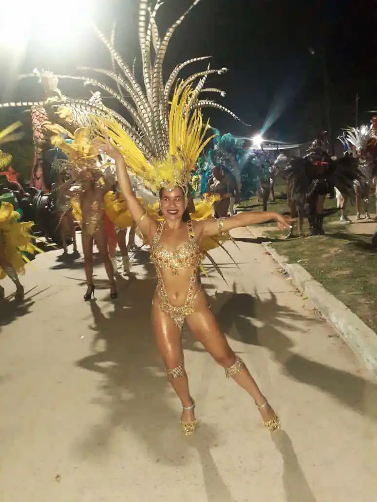 Pozo del Tigre vivió su primera noche de corsos a puro color