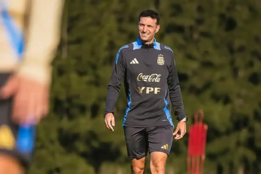 Scaloni en la previa del encuentro ante Chile: "Intentaremos seguir manteniendo el nivel"