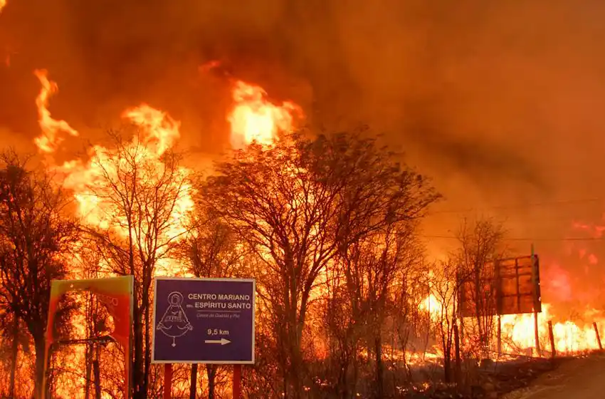 Seis provincias continúan con focos activos de incendios forestales