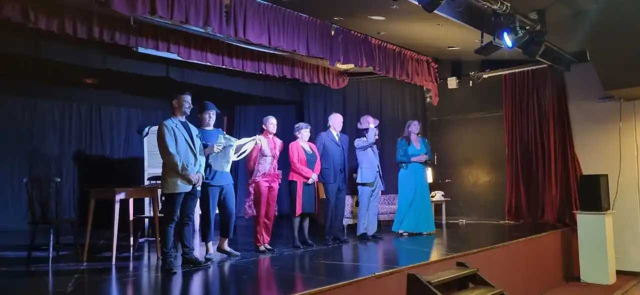 Los Discépolo. En el Teatro de la Usina