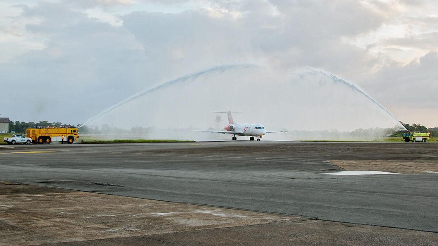 Caribbean Airlines y Jetair Caribbean inauguraron sus vuelos a Surinam