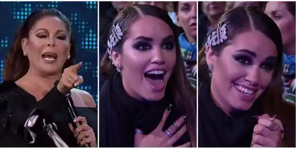 Lali Espósito emocionada en Viña del Mar 