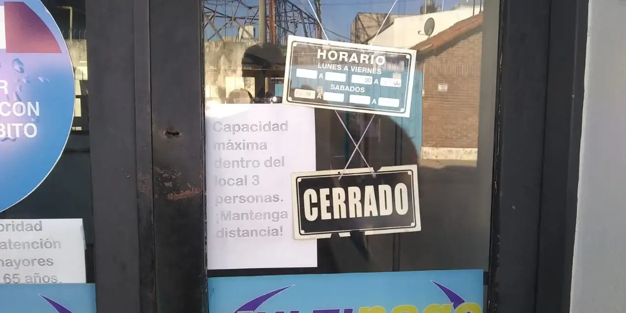 Empleados de comercios cerrados en cuarentena cobrarán el 25% menos de sus sueldos