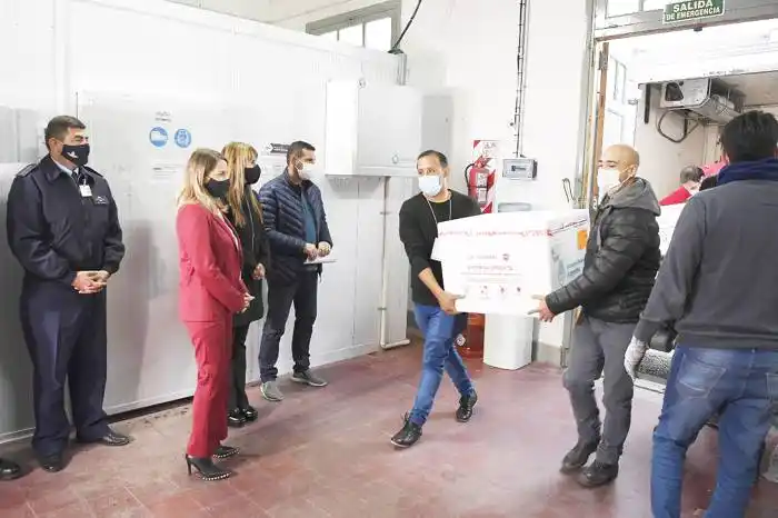 Llegaron otras 62.400 dosis de vacunas contra el covid a la provincia