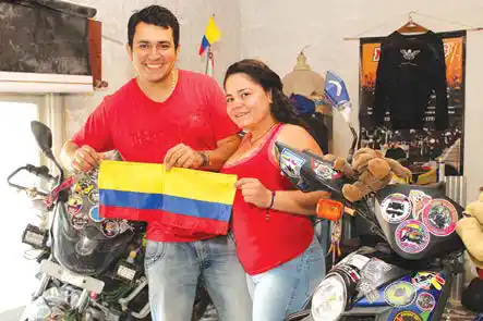 Un  amor que nació sobre ruedas