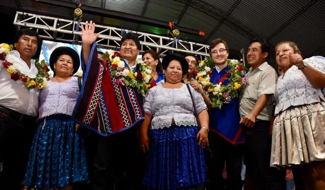 Lucas Ghi declaró a Evo Morales visitante ilustre de Morón