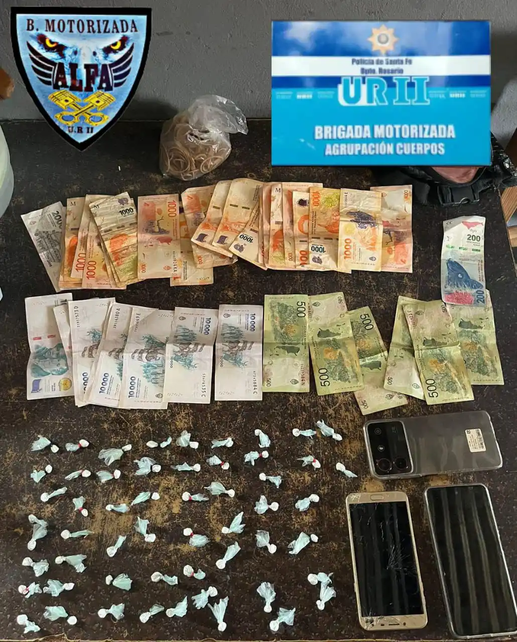 Dos hombres y dos mujeres vinculados a la venta de droga fueron detenidos en zona norte