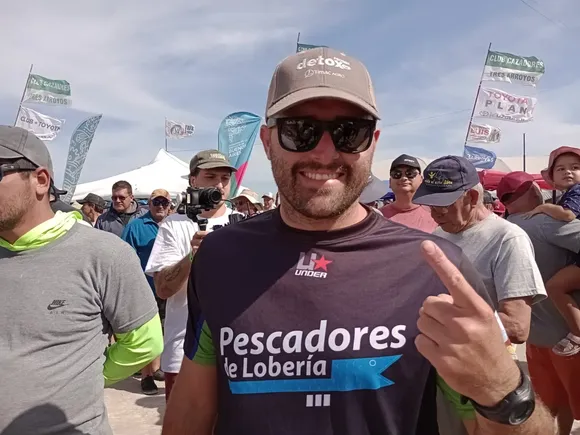 El loberense Valentín Vidal ganó las "24 Horas de la Corvina Negra"