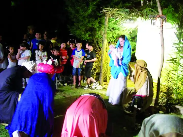 En el quincuagésimo aniversario del primer Pesebre Viviente