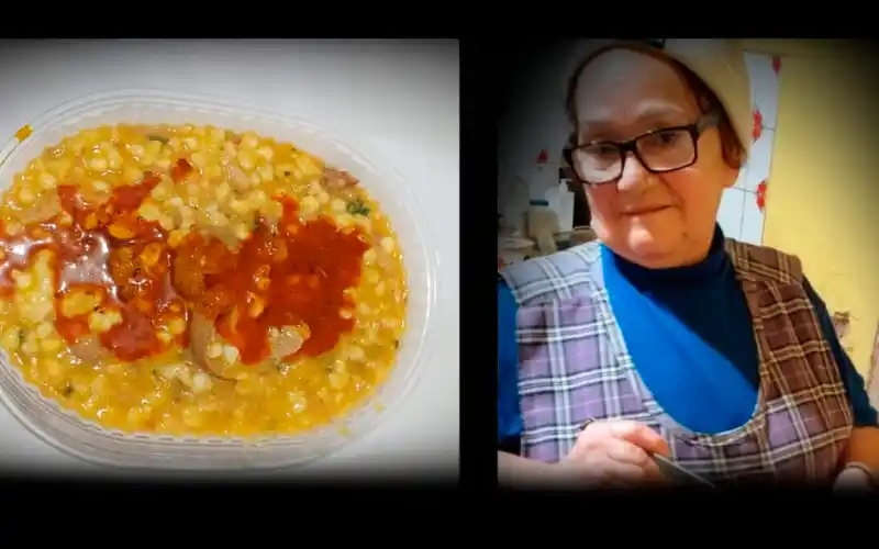 Para que Luz “tenga una mejor calidad de vida”, su abuela cocina locro este 25 de mayo