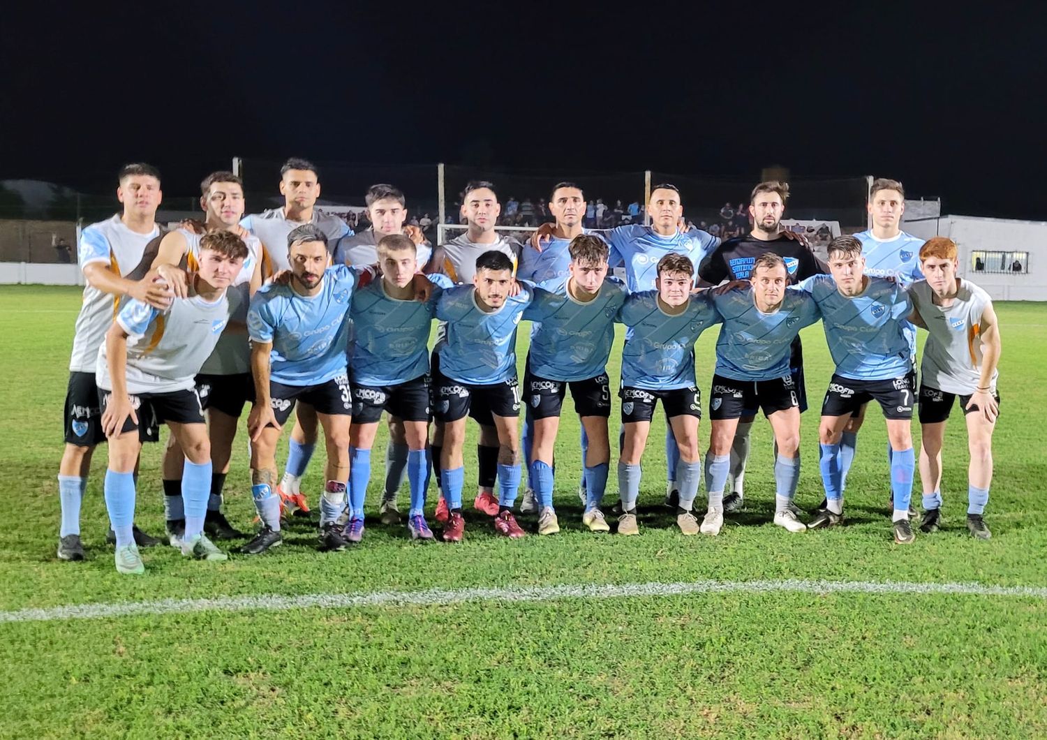 El Celeste es el segundo semifinalista de la Liga Venadense. Foto: Radio Jota.