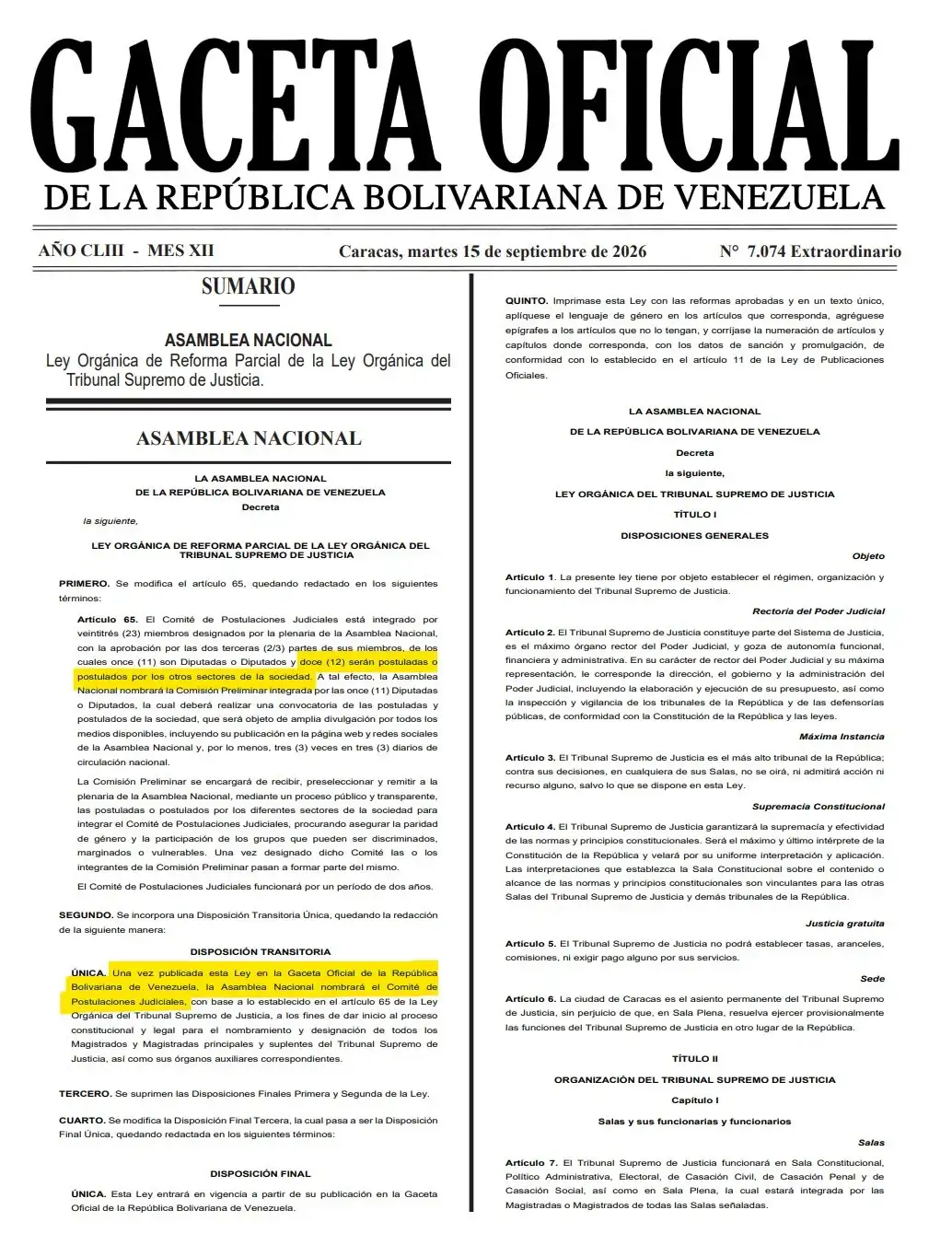 gaceta