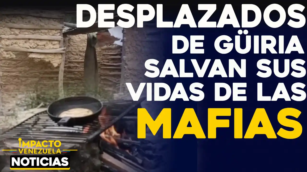 Desplazados de Güiria salvan sus vidas de las mafias