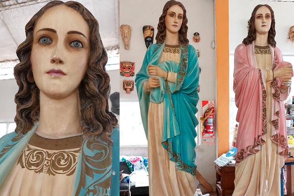 Nuevo desafío: Mariana Maroli restaura los “ángeles custodios”