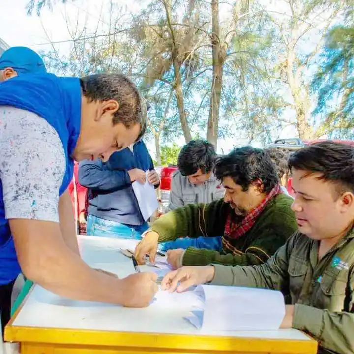 Jornadas de registro y relevamiento 
ganadero en el centro oeste provincial
