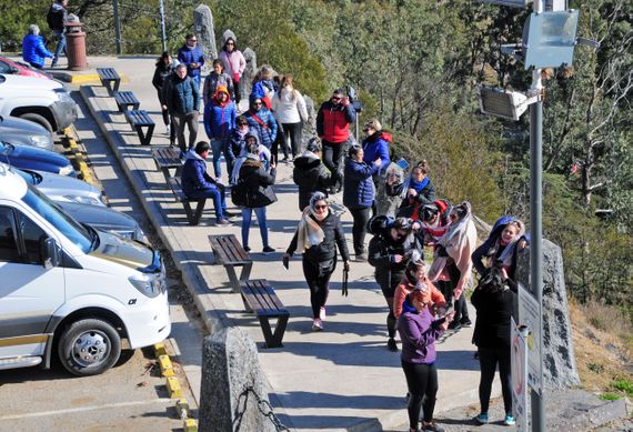 La situación económica no afectó al turismo en la ciudad y hay un alto porcentaje de ocupación