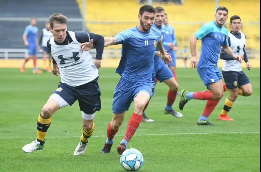 Central igualó ante Arsenal en el último ensayo antes del debut en la Superliga