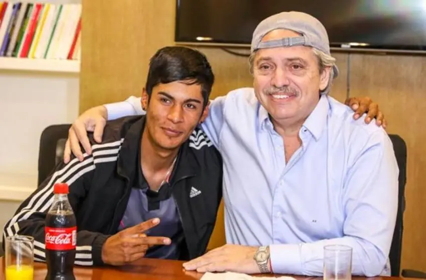 Alberto Fernández se reunió con Brian, el joven discriminado por su vestimenta en las elecciones