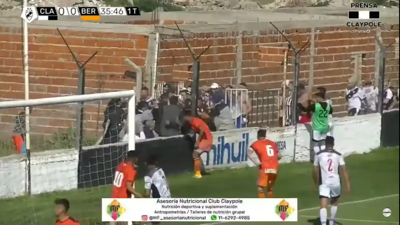 Incidentes en Claypole - Berazategui