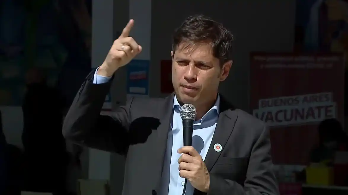 Kicillof anunció segunda dosis libre para mayores de 60 años: "Quienes decían que no iba haber vacunas que pidan disculpas" 