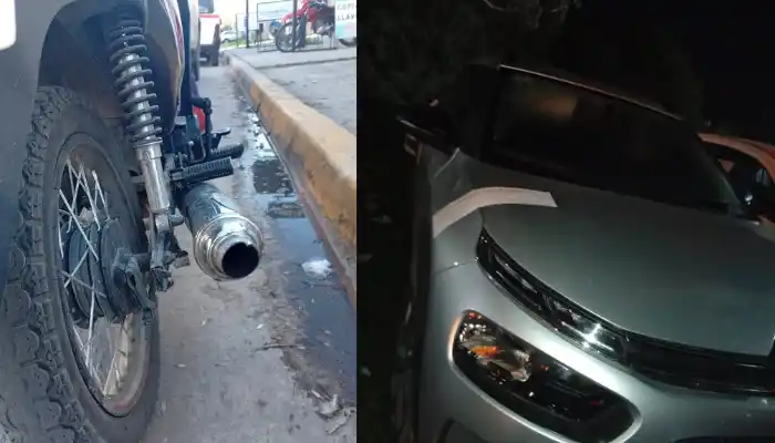 Algunos de los vehículos que fueron secuestrados