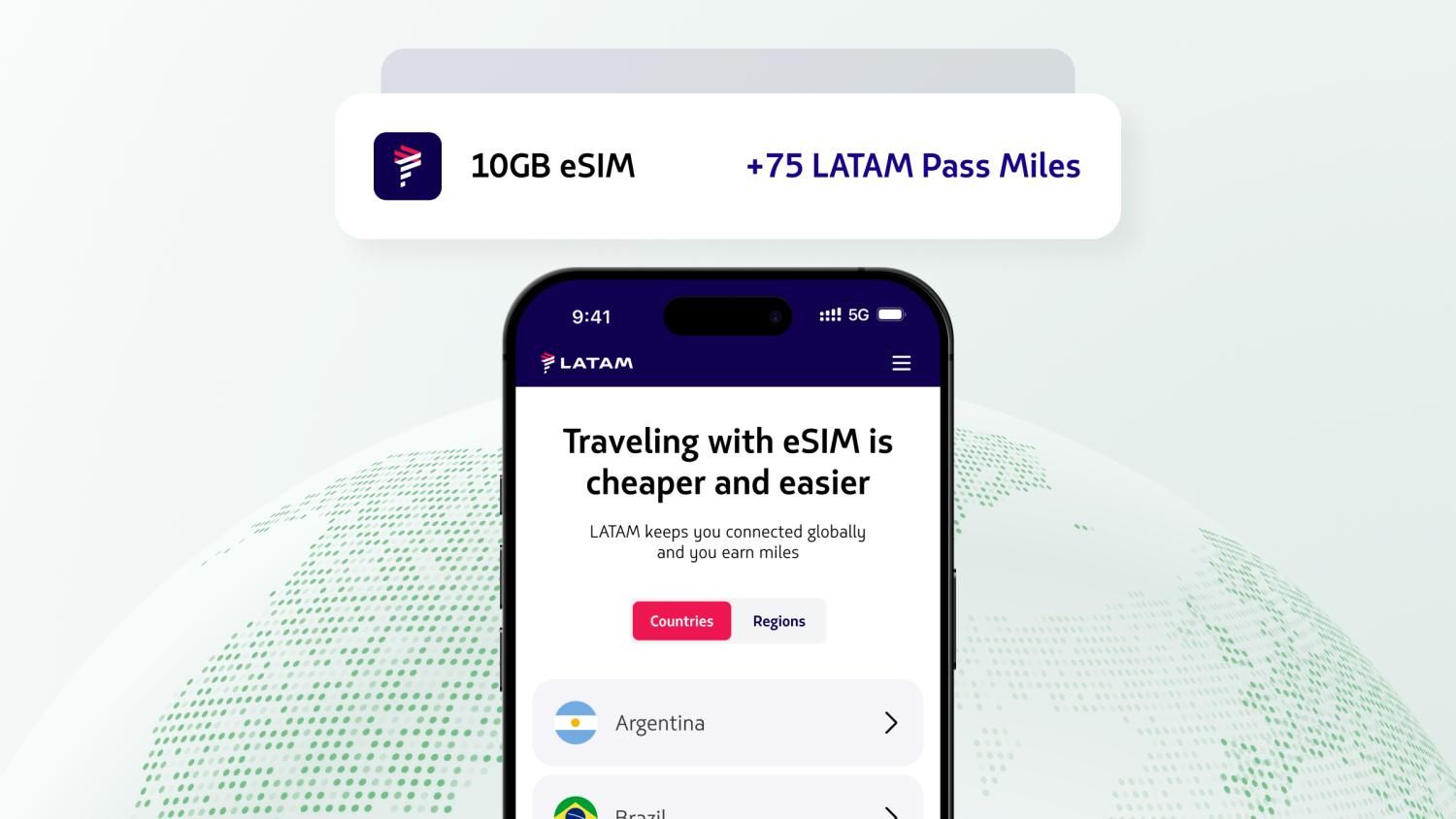 LATAM Airlines launches global eSIM with travel data plans