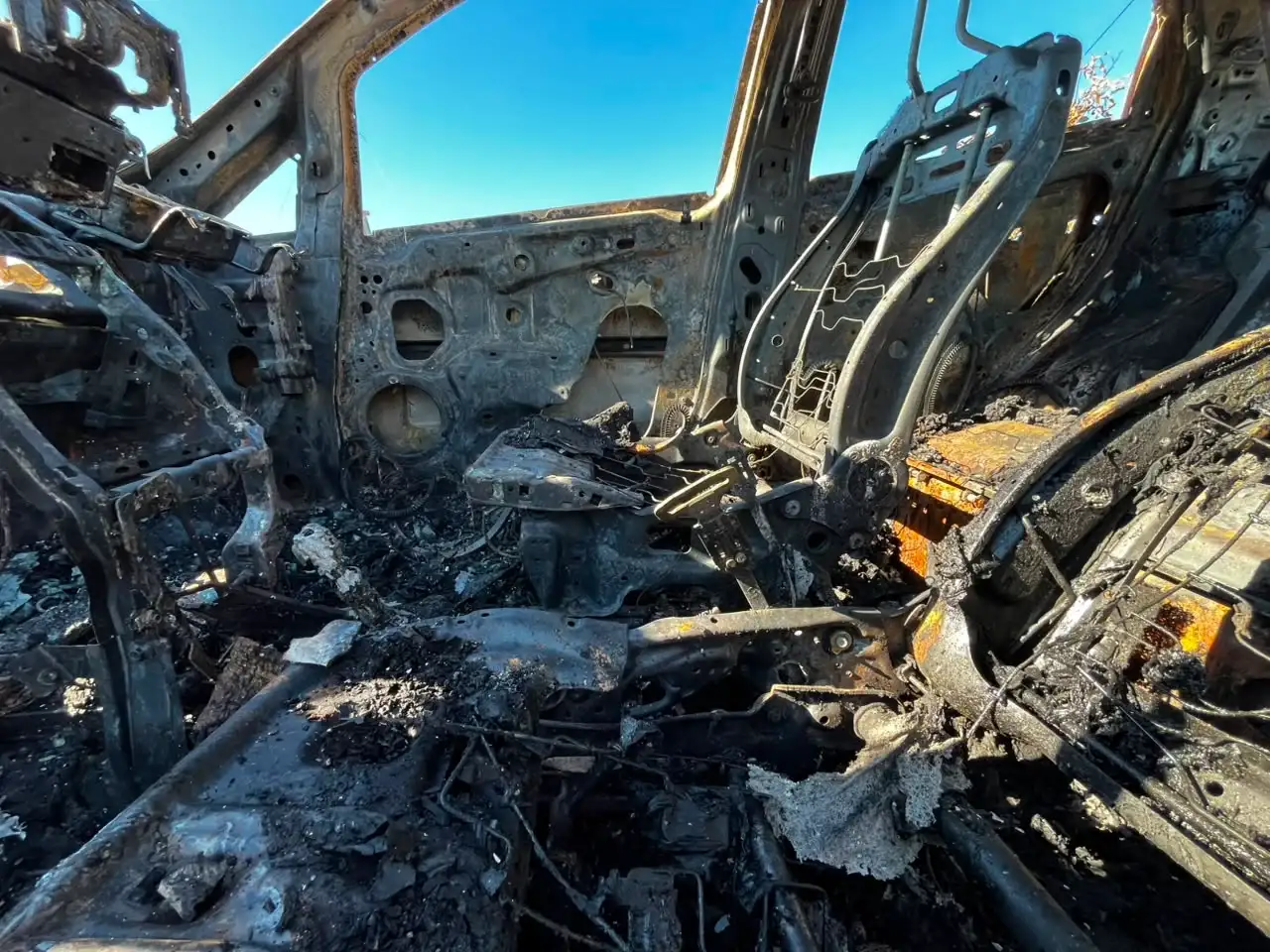 despiste e incendio ruta 1001 ecosport cinturón puesto