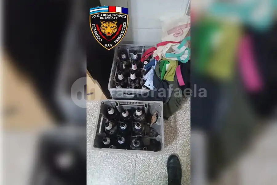 Secuestraron cajones de cerveza y ropa durante un operativo en Rafaela