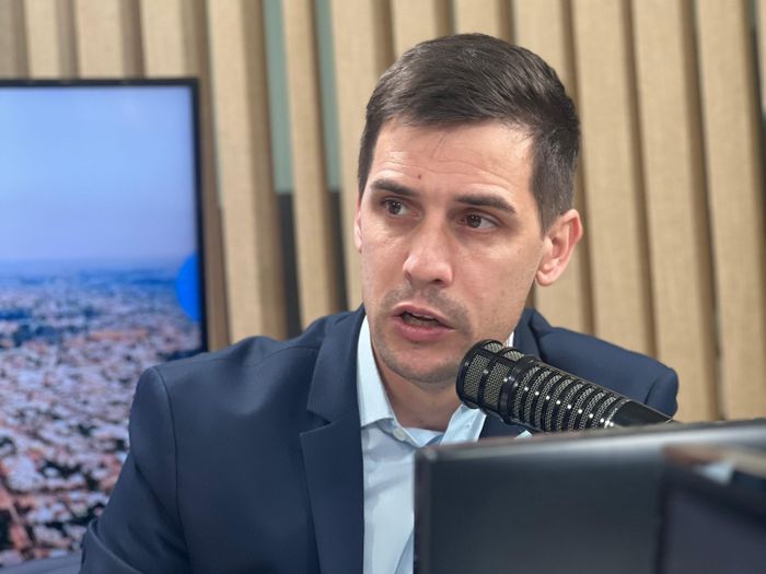 Leonardo Viotti, intendente de Rafaela | Crédito: RADIO RAFAELA - 1