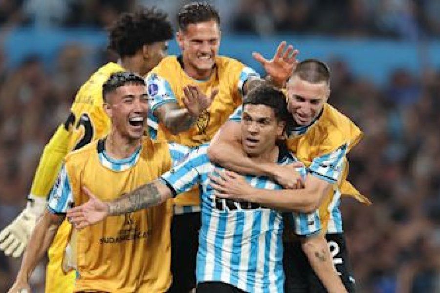 Fútbol y corazón: Racing está en la final de la Copa Sudamericana