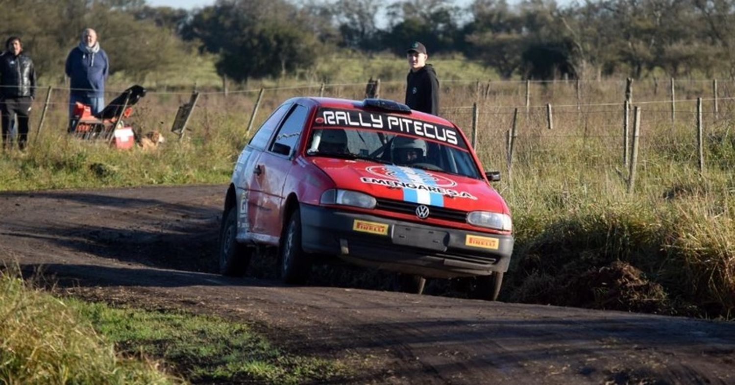 FOTO BELLIDO Mariano Sobre/Oscar Solimano, ganadores del Rally Pagos del Tuyú.