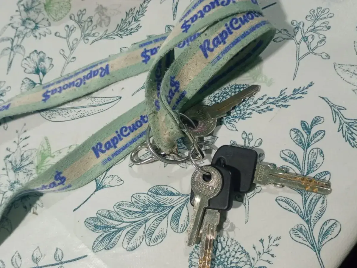 Llaves encontradas