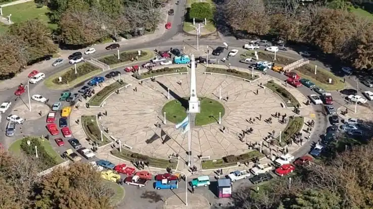 Los vehículos recorrieron Mar del Plata y Balcarce en caravana