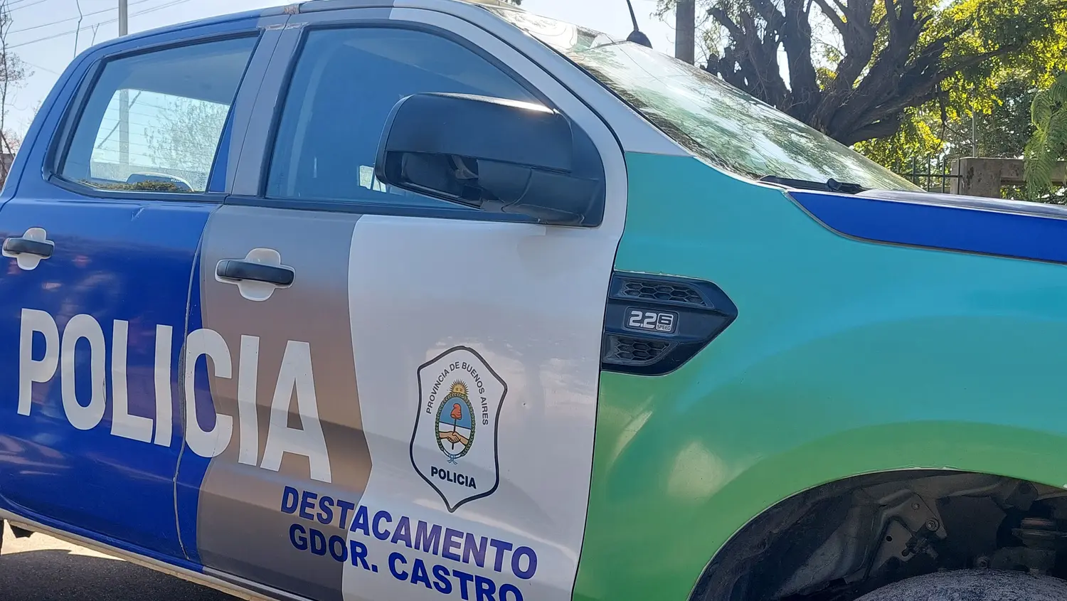 En el caso intervino el destacamento policial de Gobernador Castro.