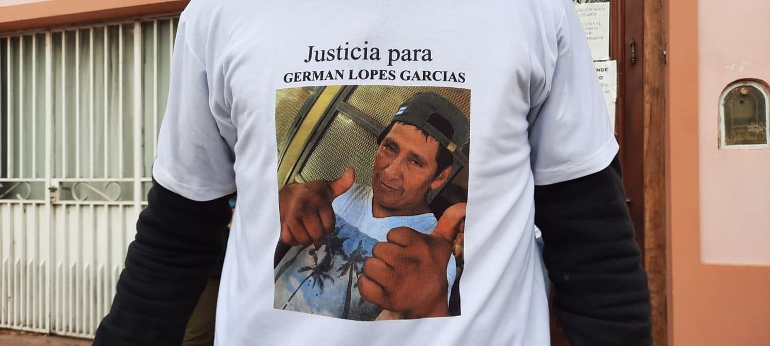 Detuvieron a dos policías por la muerte de Germán Lopes García, acusados de homicidio